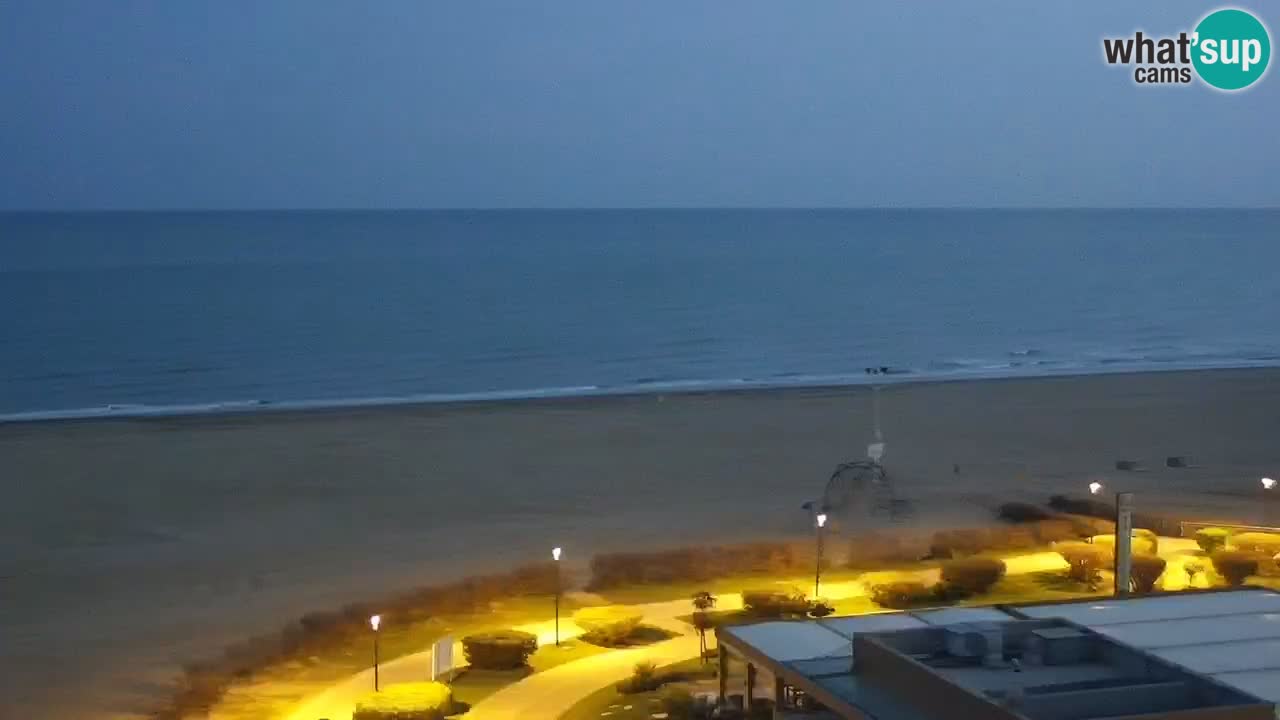 La camera en vivo de la playa de Bibione – Italia