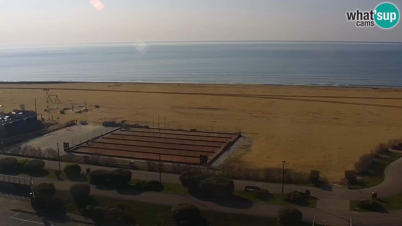 La camera en vivo de la playa de Bibione – Italia