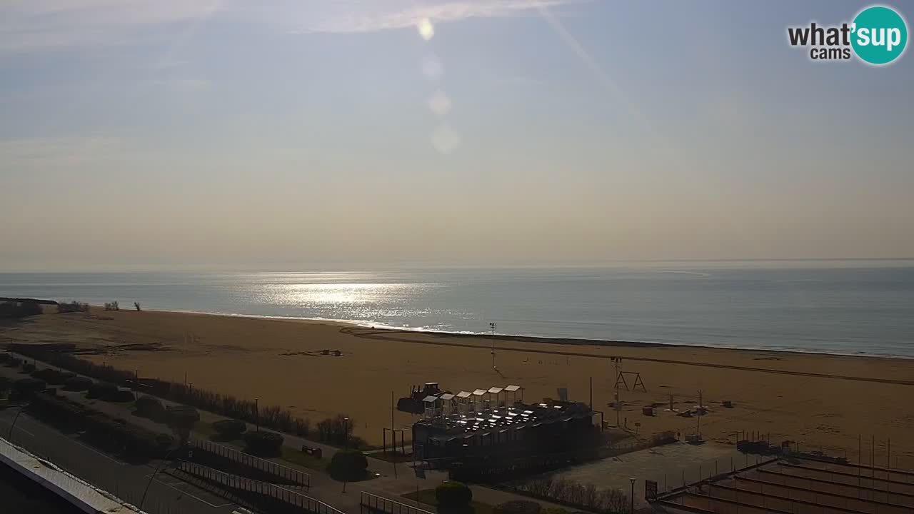 La camera en vivo de la playa de Bibione – Italia