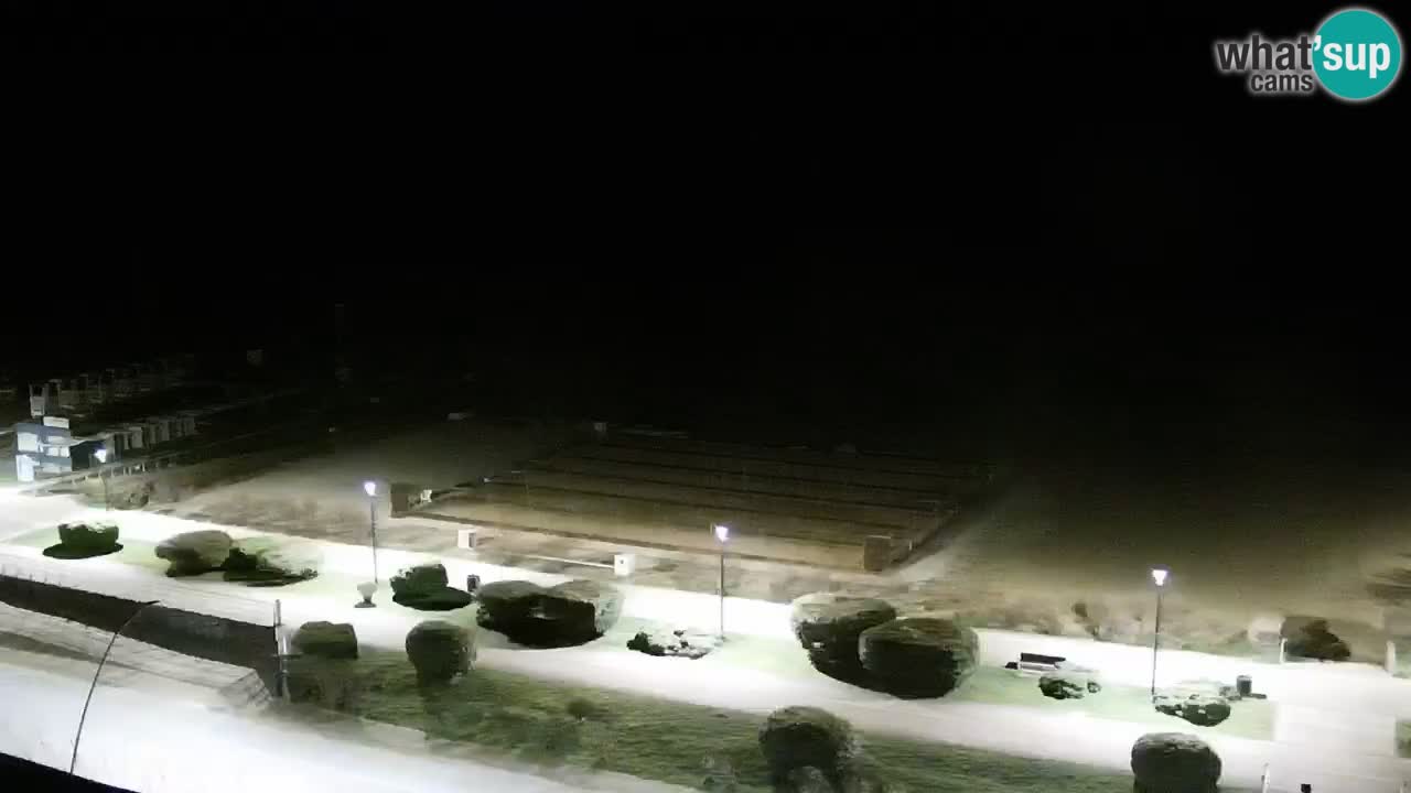 La camera en vivo de la playa de Bibione – Italia