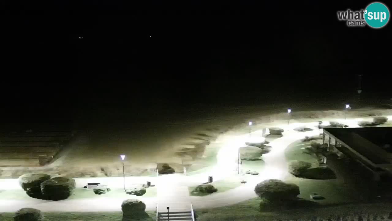La camera en vivo de la playa de Bibione – Italia