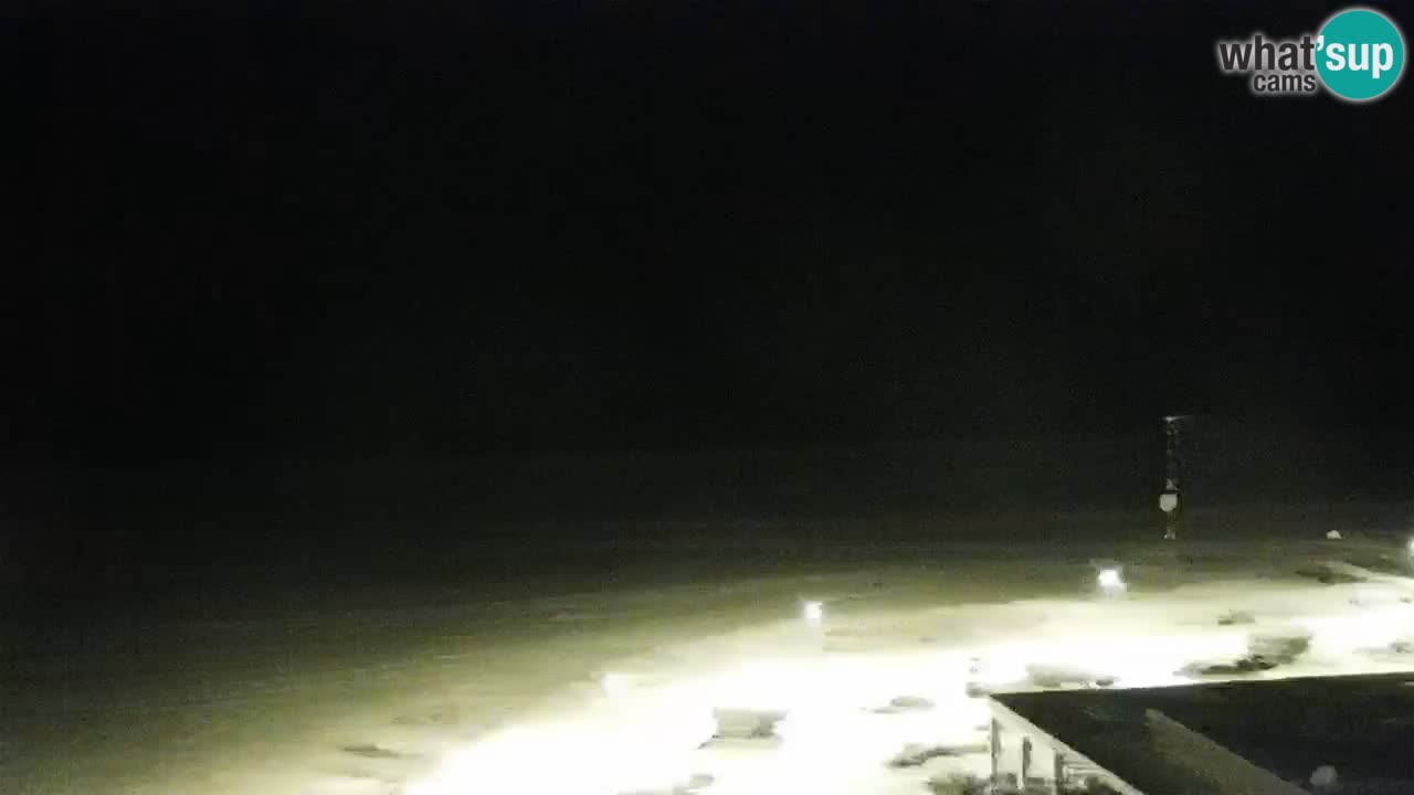 The beach of Bibione webcam – Italy