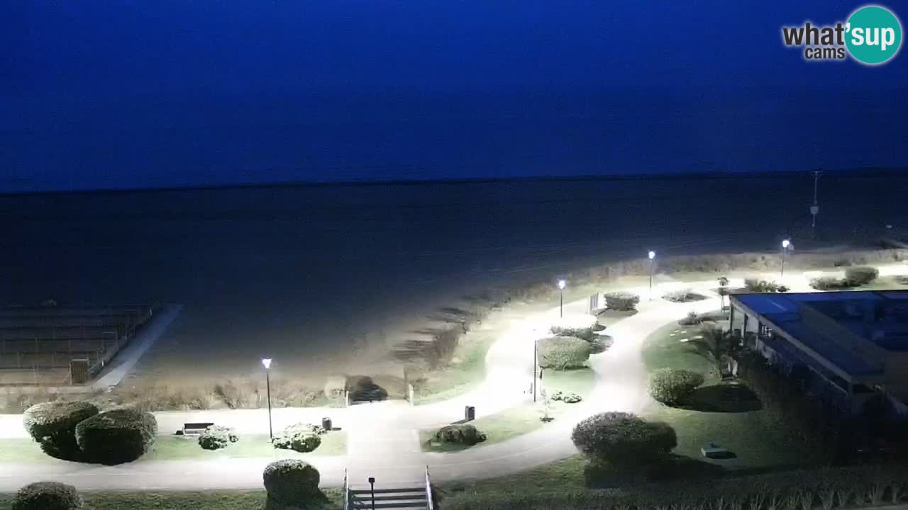 La camera en vivo de la playa de Bibione – Italia