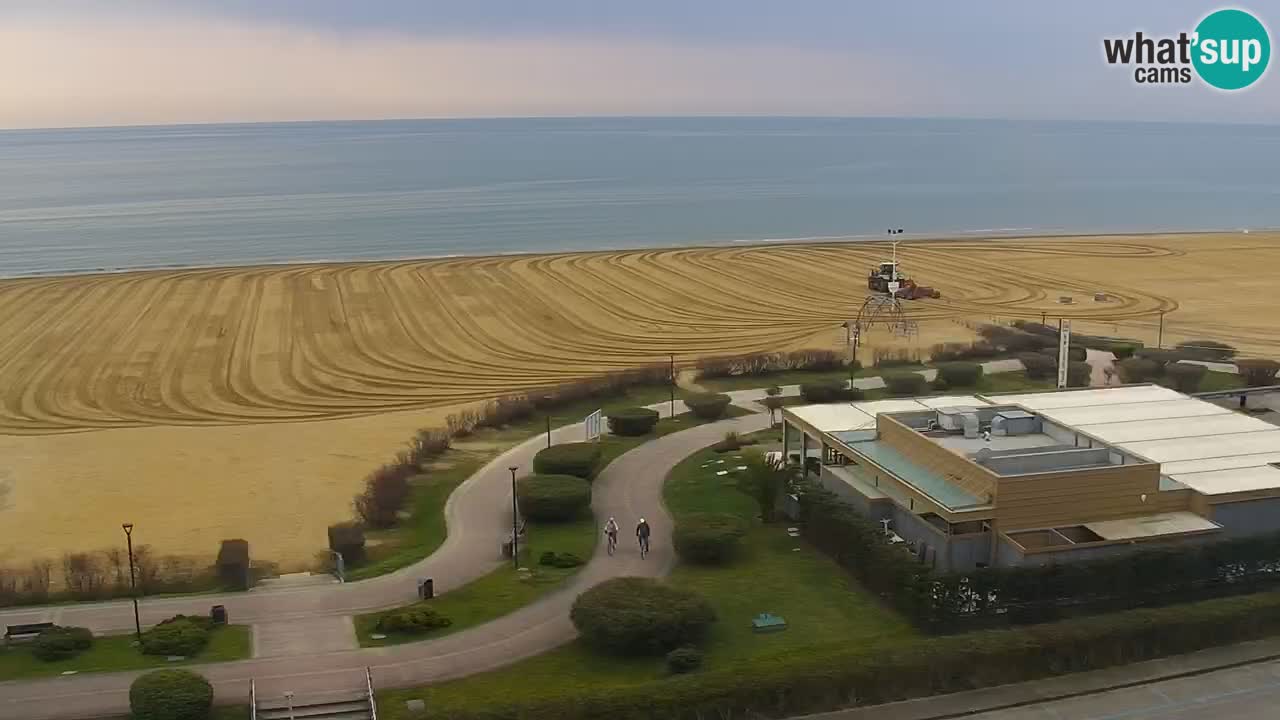 Plaža Bibione Spletna kamera – Italija