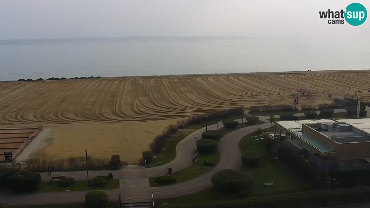 La camera en vivo de la playa de Bibione – Italia