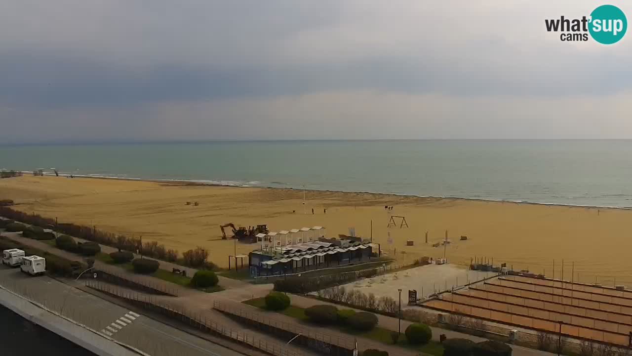 Der Strand von Bibione Webcam – Italien