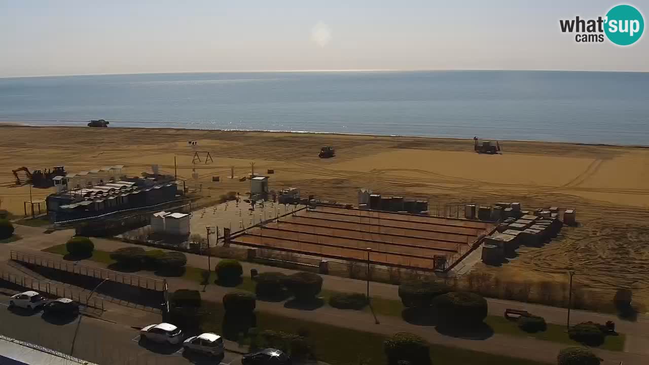 La camera en vivo de la playa de Bibione – Italia