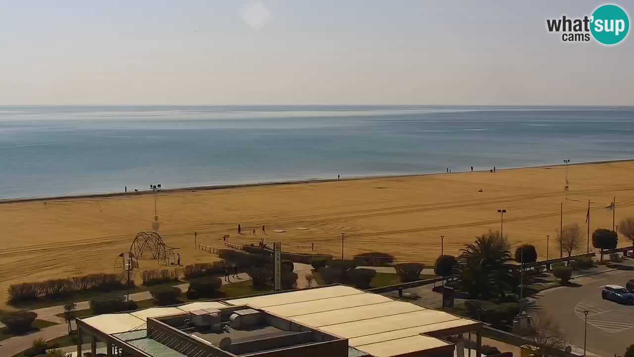 Plaža Bibione Spletna kamera – Italija