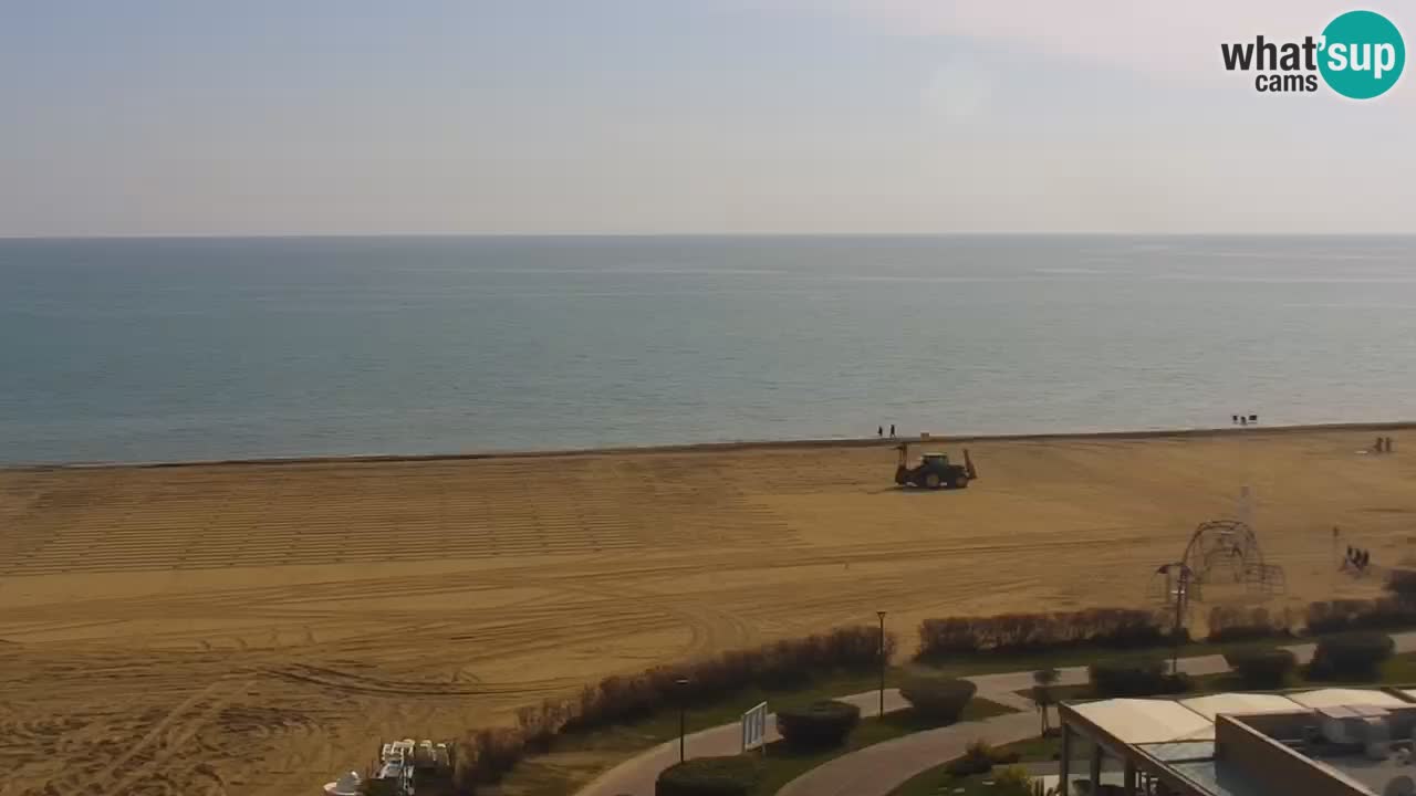 La camera en vivo de la playa de Bibione – Italia