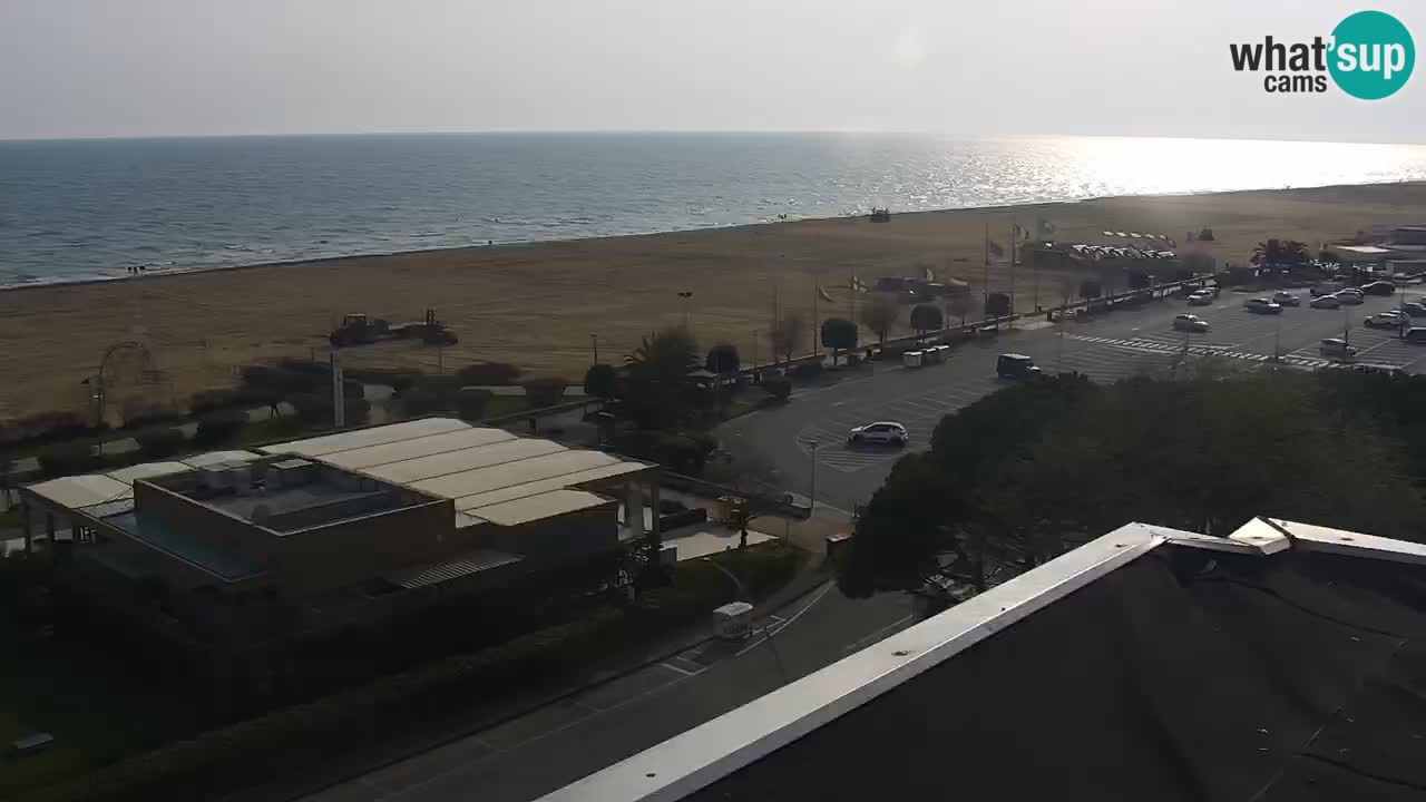 The beach of Bibione webcam – Italy