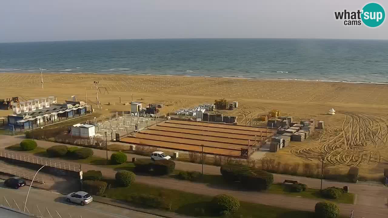 La camera en vivo de la playa de Bibione – Italia