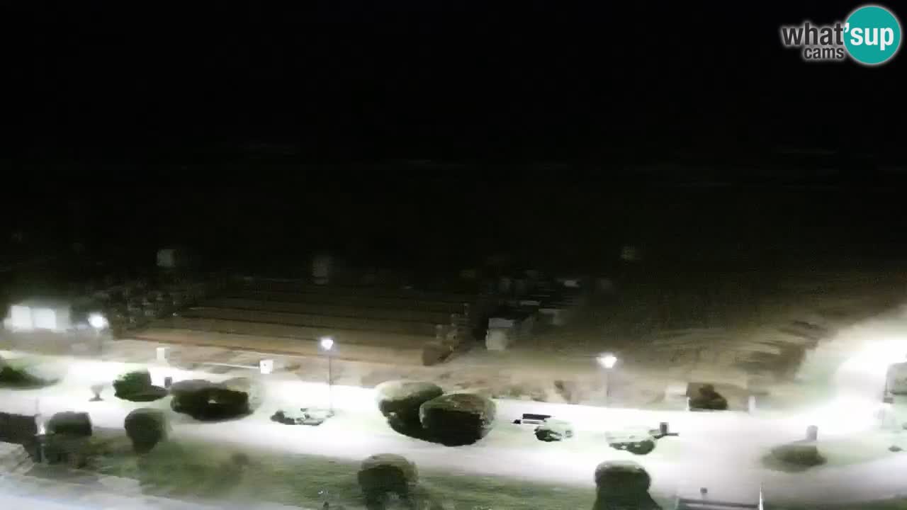 La camera en vivo de la playa de Bibione – Italia