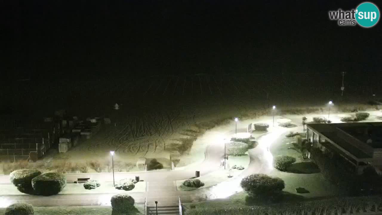La camera en vivo de la playa de Bibione – Italia