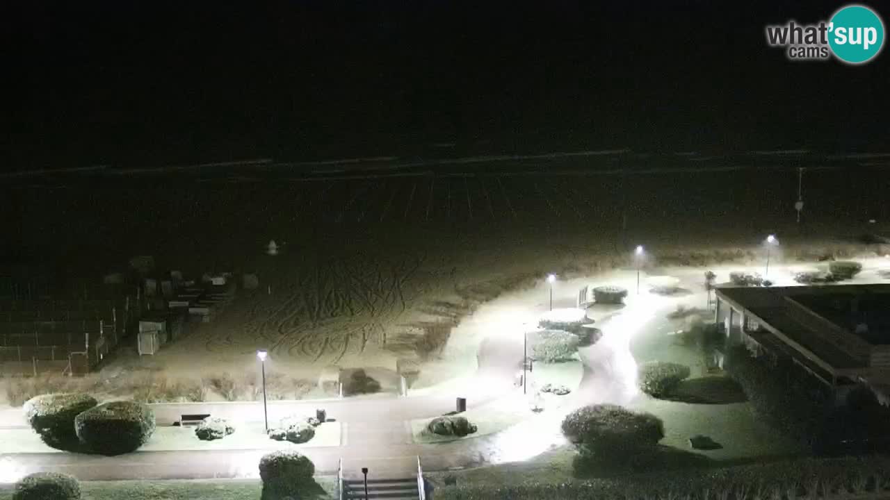 La camera en vivo de la playa de Bibione – Italia