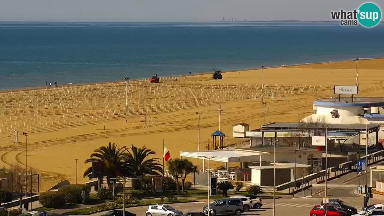 La camera en vivo de la playa de Bibione – Italia