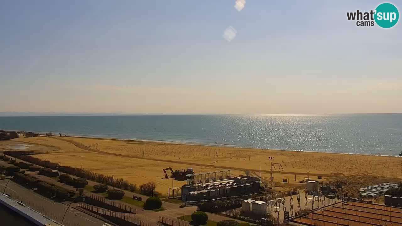 Plaža Bibione Spletna kamera – Italija