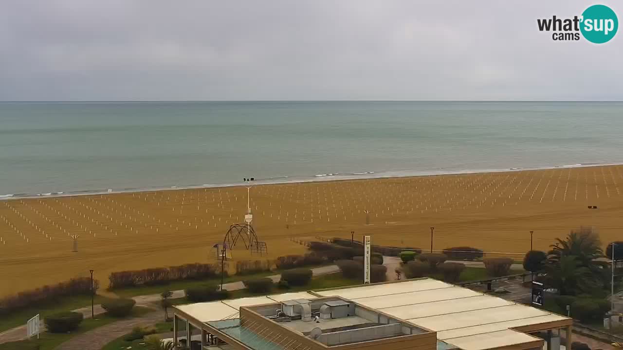 Plaža Bibione Spletna kamera – Italija