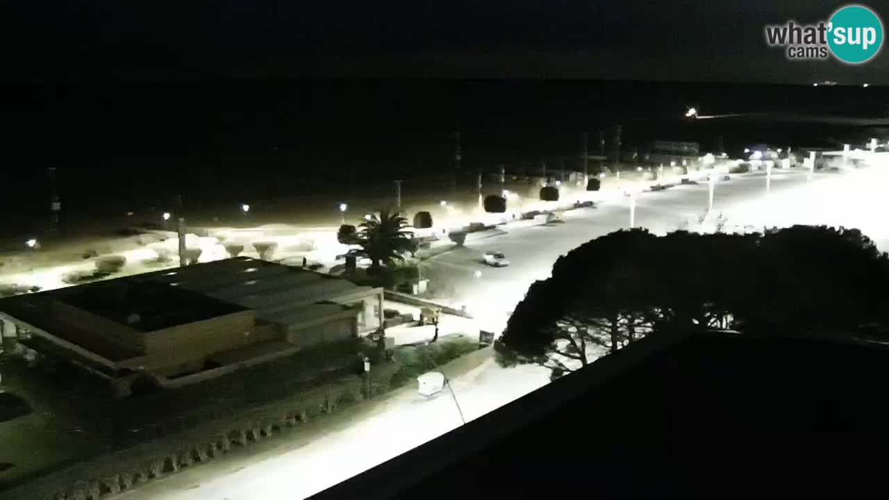 Plaža Bibione Spletna kamera – Italija