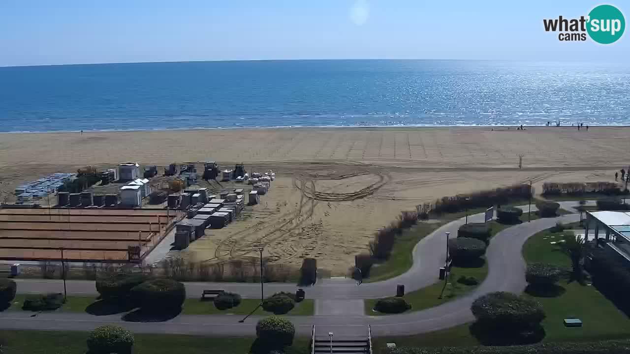 Plaža Bibione Spletna kamera – Italija