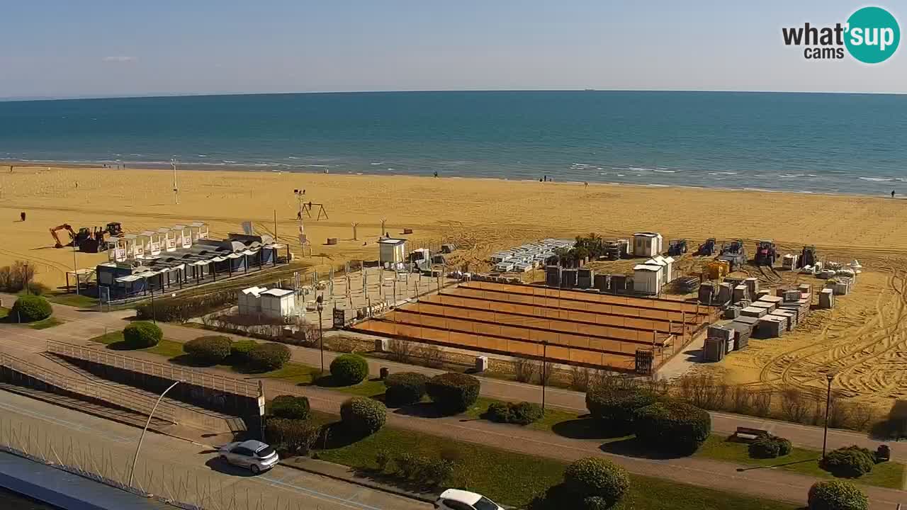 Der Strand von Bibione Webcam – Italien