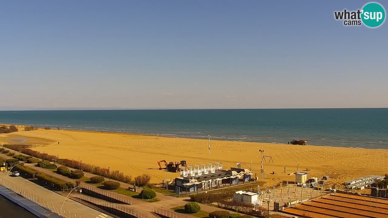 Der Strand von Bibione Webcam – Italien