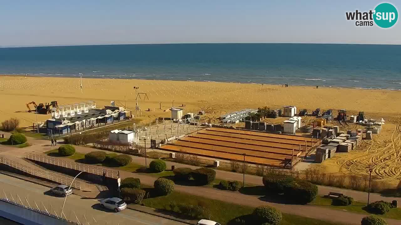 Der Strand von Bibione Webcam – Italien