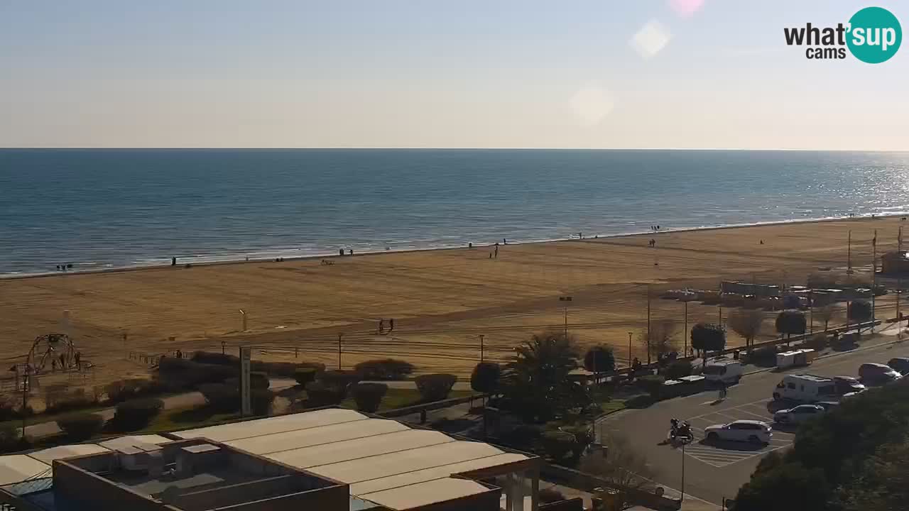 La camera en vivo de la playa de Bibione – Italia