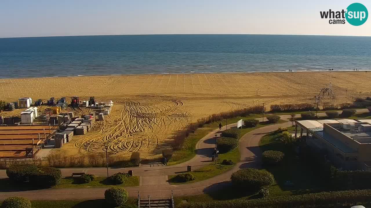 Der Strand von Bibione Webcam – Italien
