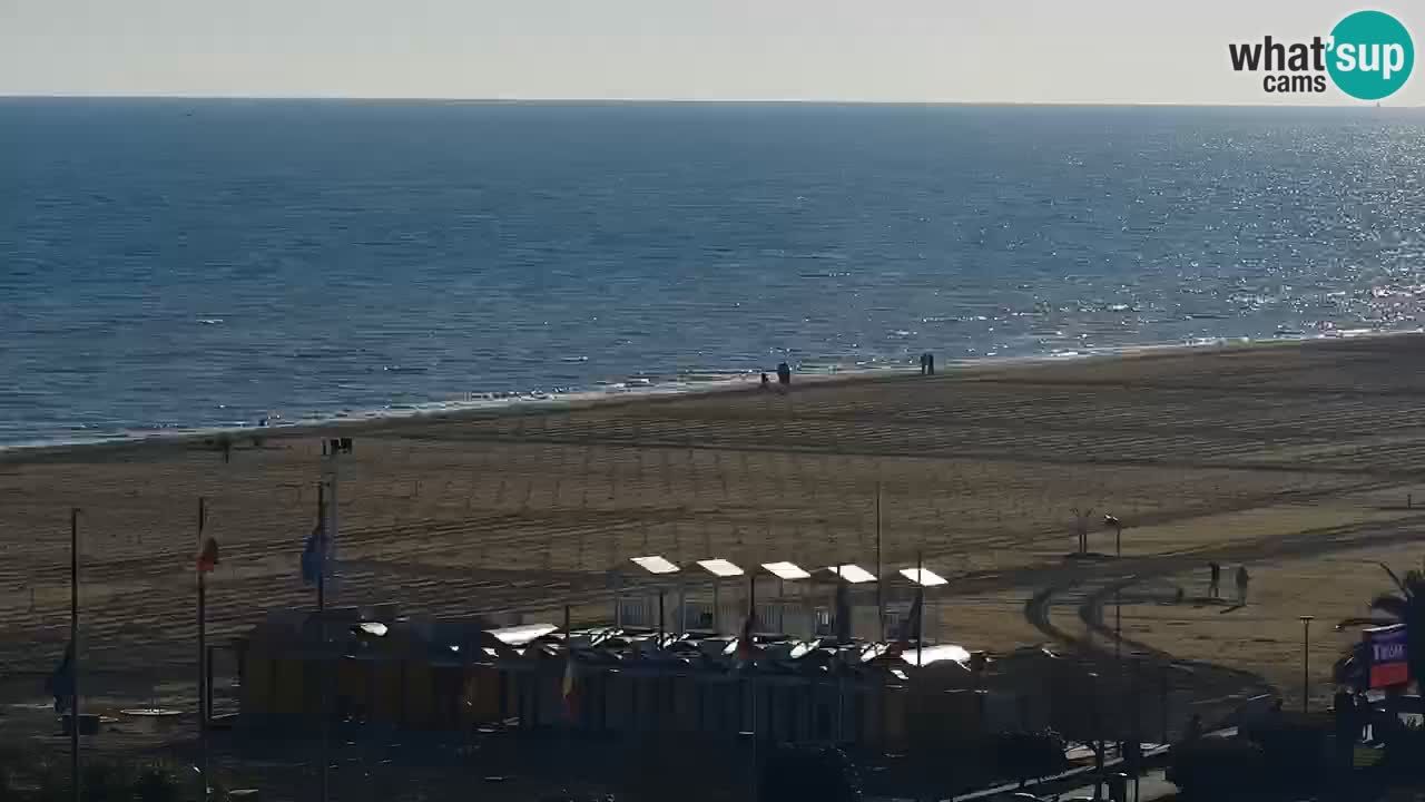 La camera en vivo de la playa de Bibione – Italia