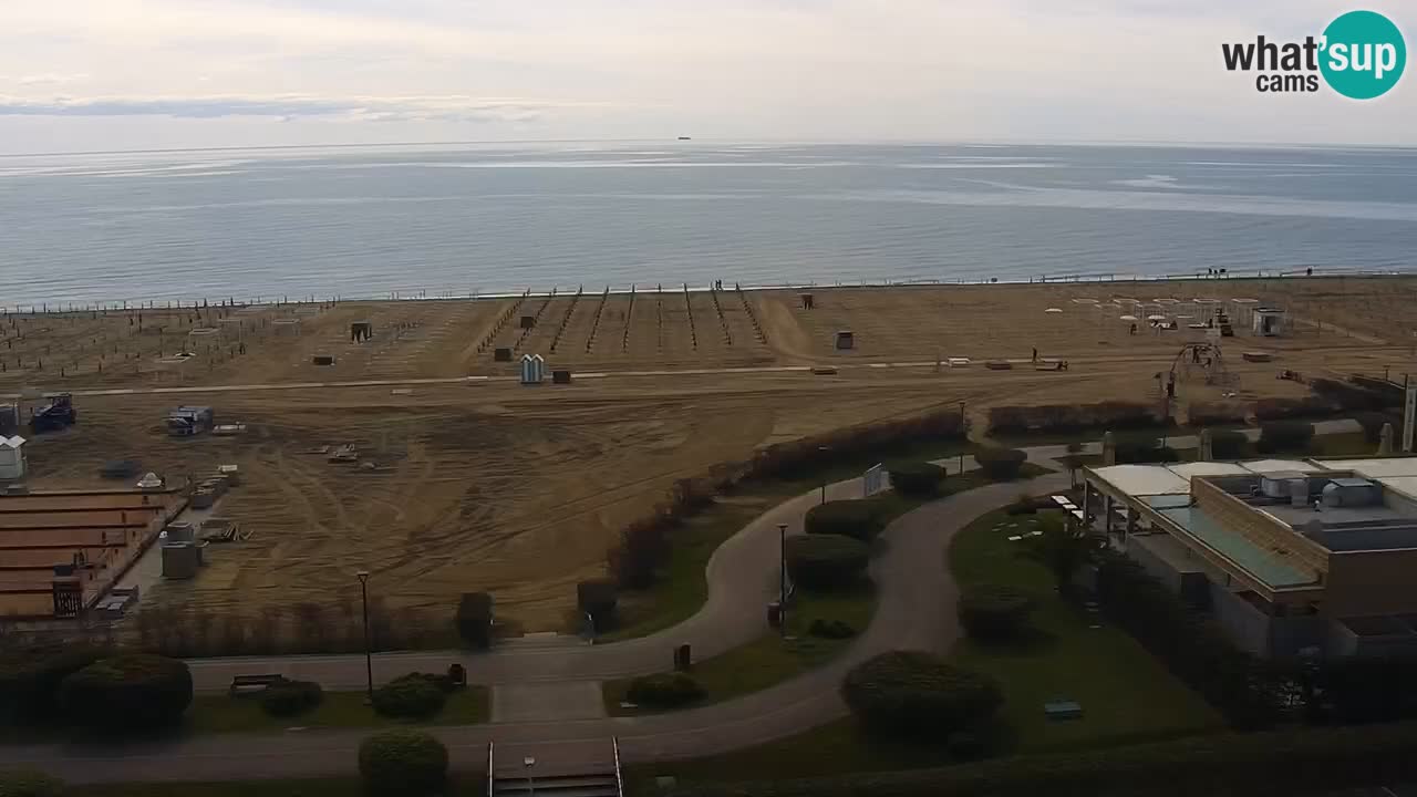 La camera en vivo de la playa de Bibione – Italia