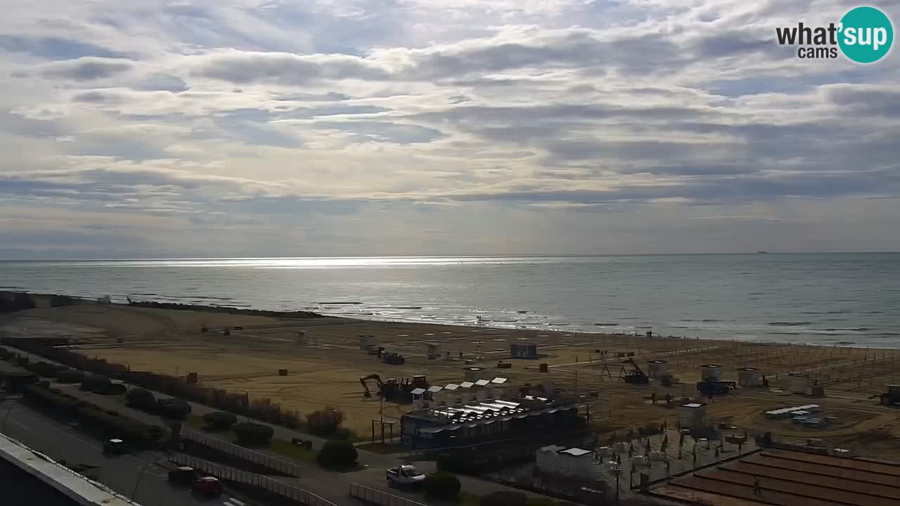 La camera en vivo de la playa de Bibione – Italia