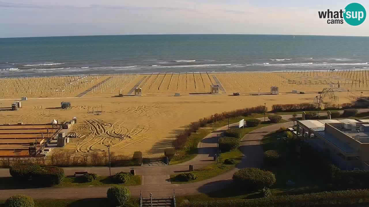 Der Strand von Bibione Webcam – Italien