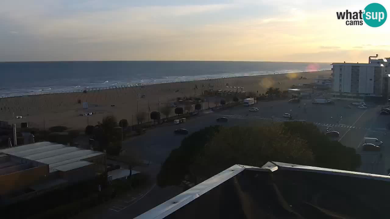 La camera en vivo de la playa de Bibione – Italia