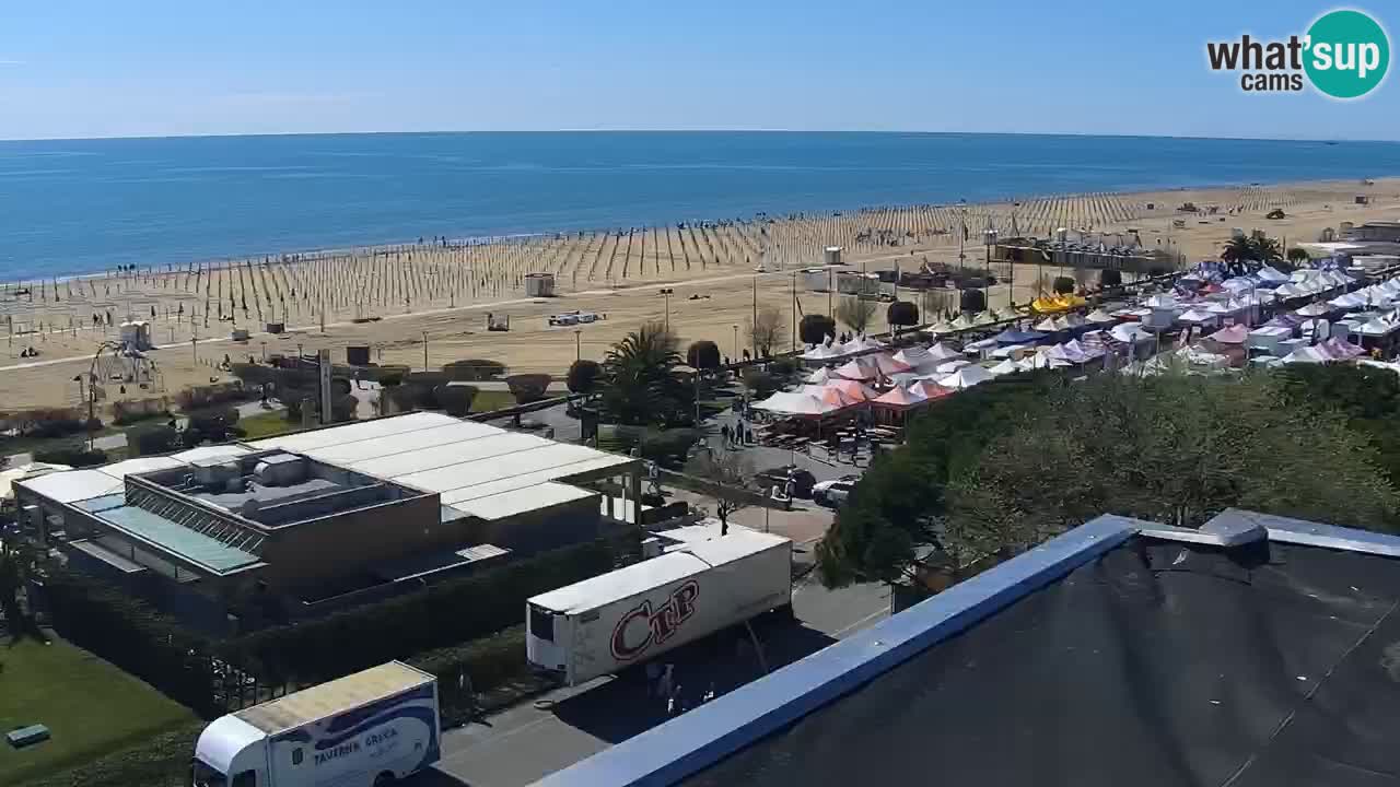 Der Strand von Bibione Webcam – Italien