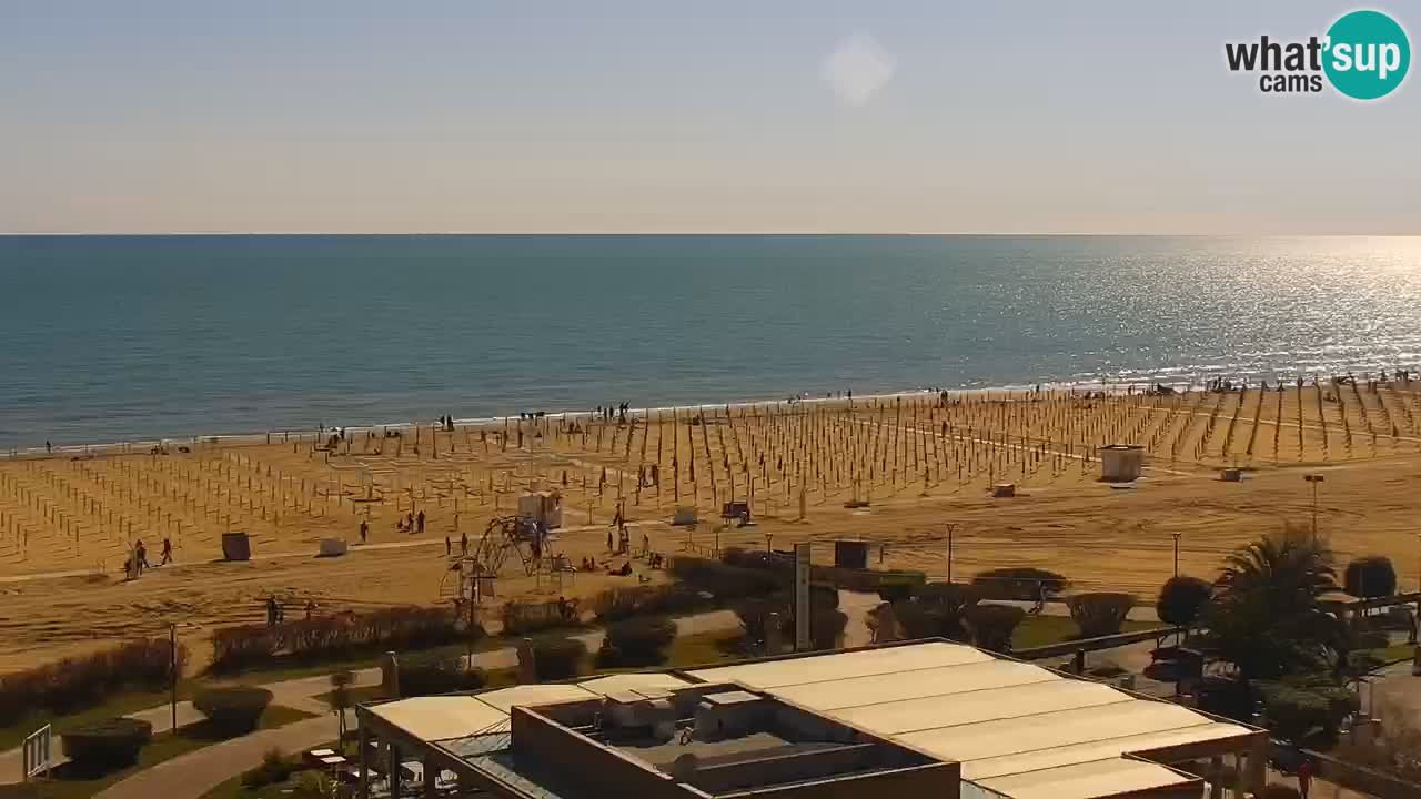 Plaža Bibione Spletna kamera – Italija