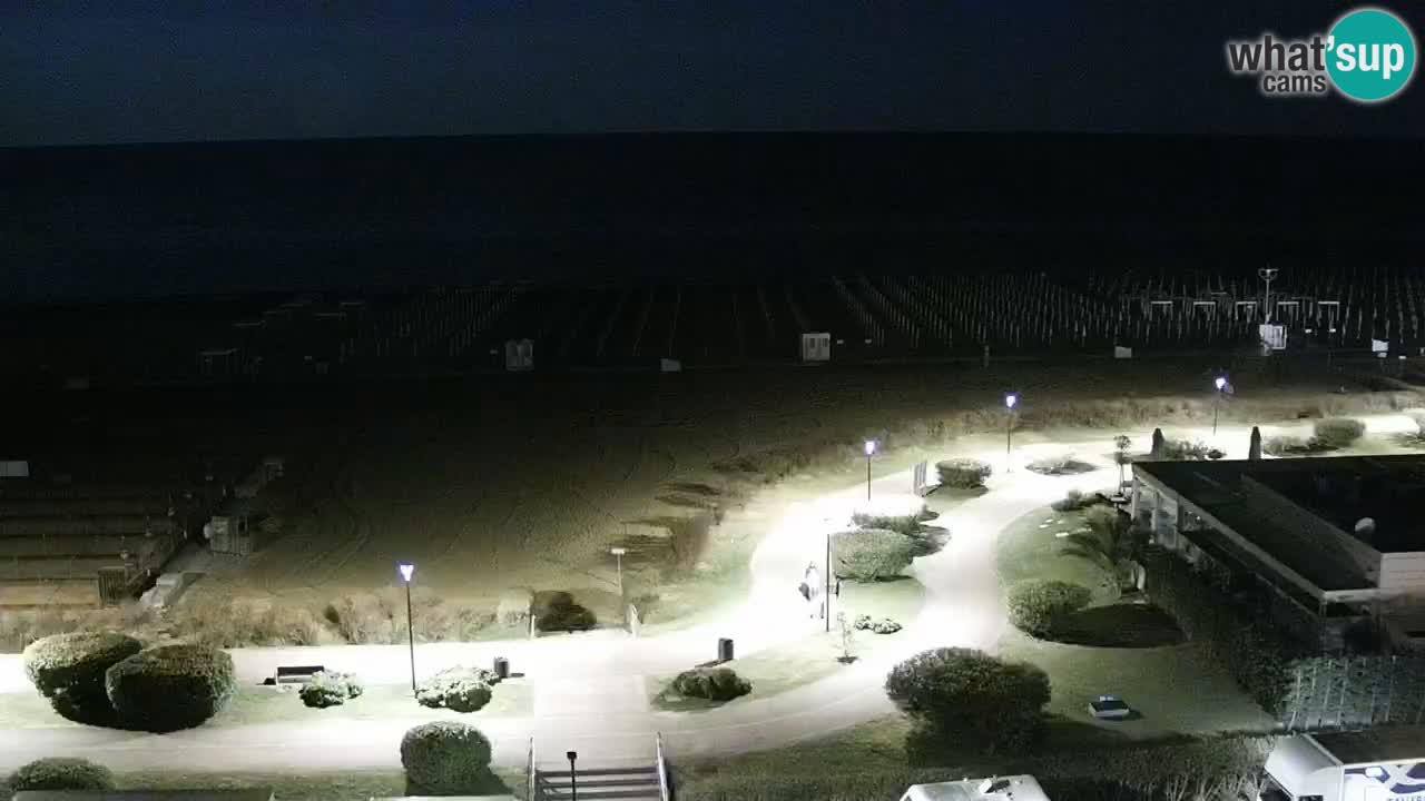 La camera en vivo de la playa de Bibione – Italia
