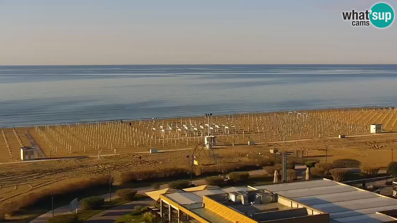 Der Strand von Bibione Webcam – Italien