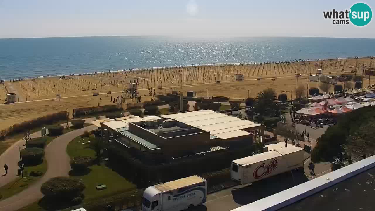 Plaža Bibione Spletna kamera – Italija