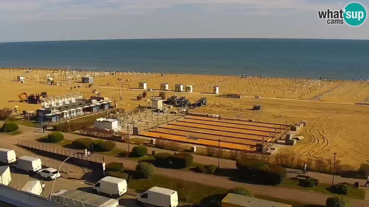 Plaža Bibione Spletna kamera – Italija