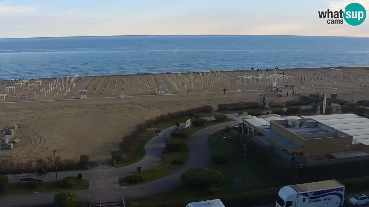 Der Strand von Bibione Webcam – Italien