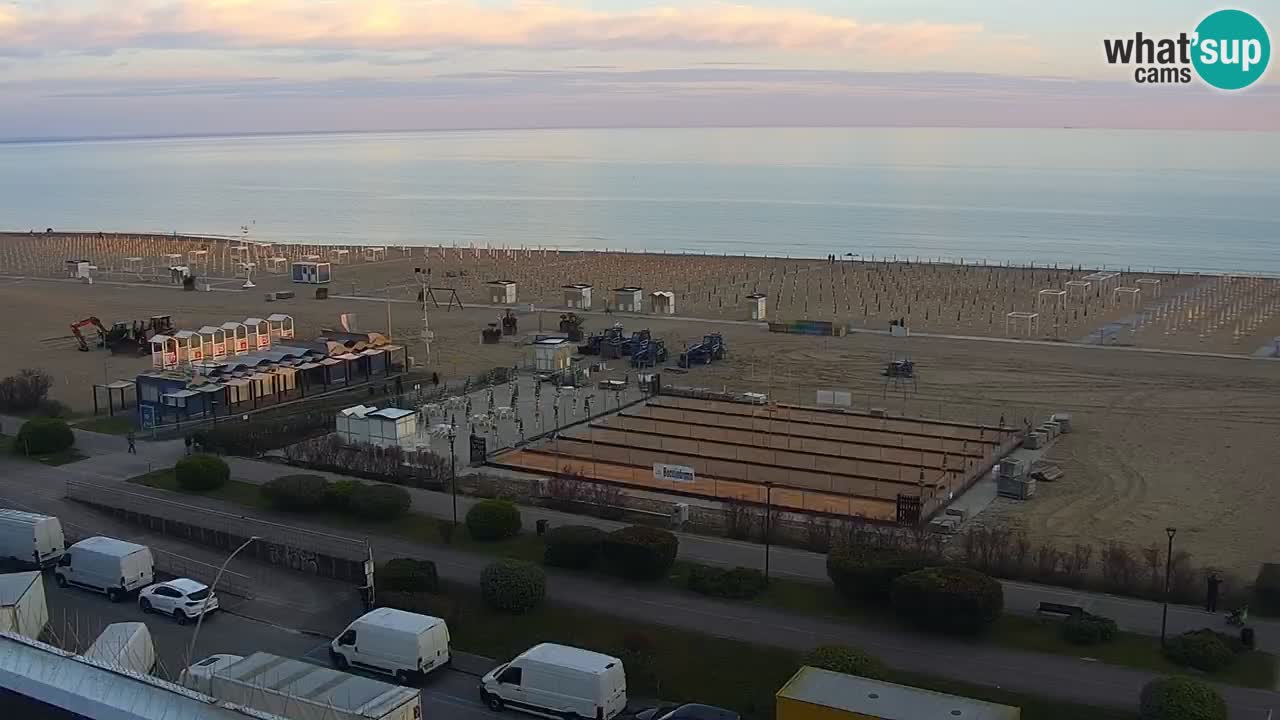 Der Strand von Bibione Webcam – Italien