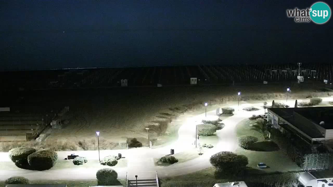 La camera en vivo de la playa de Bibione – Italia