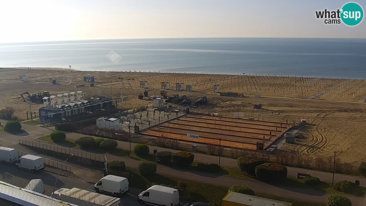 Der Strand von Bibione Webcam – Italien