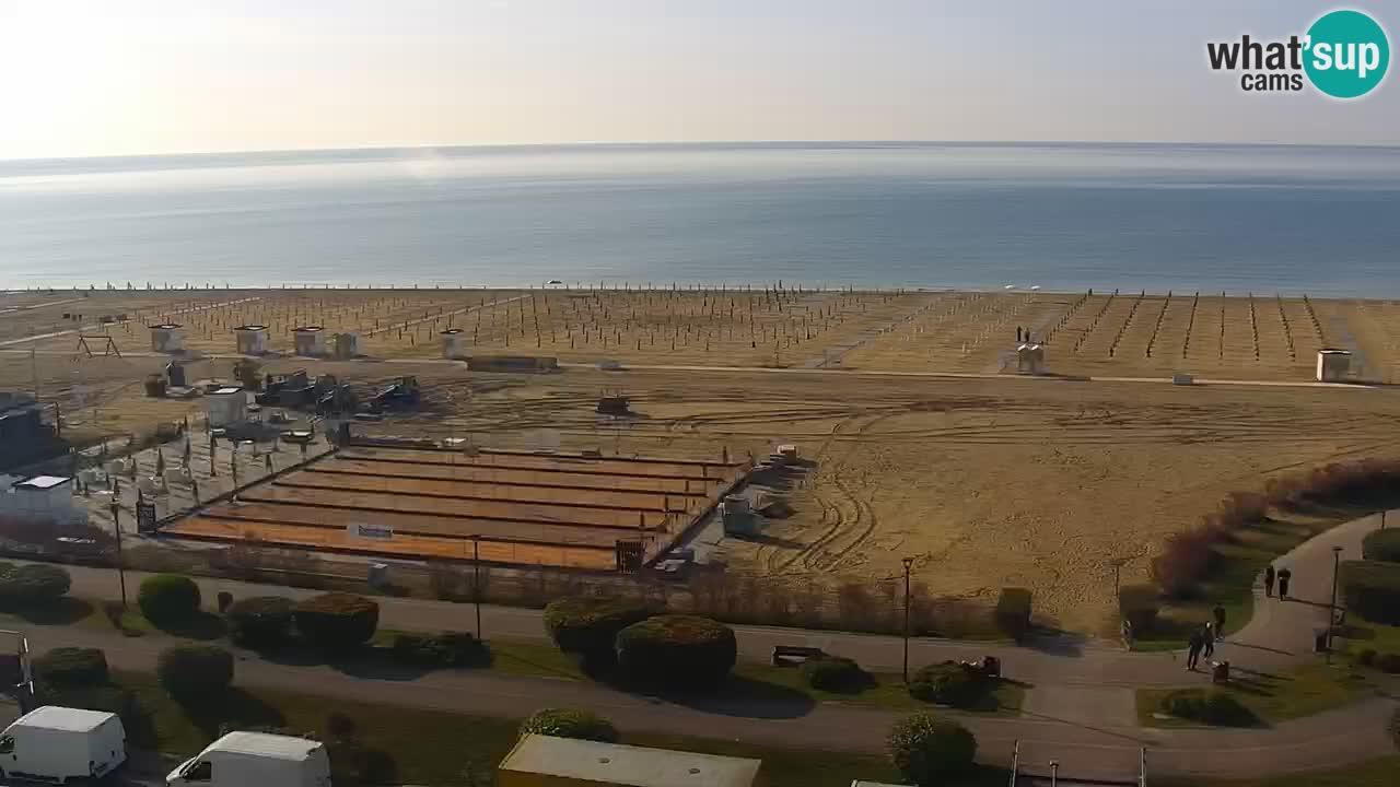 Webcam La plage de Bibione – Italie