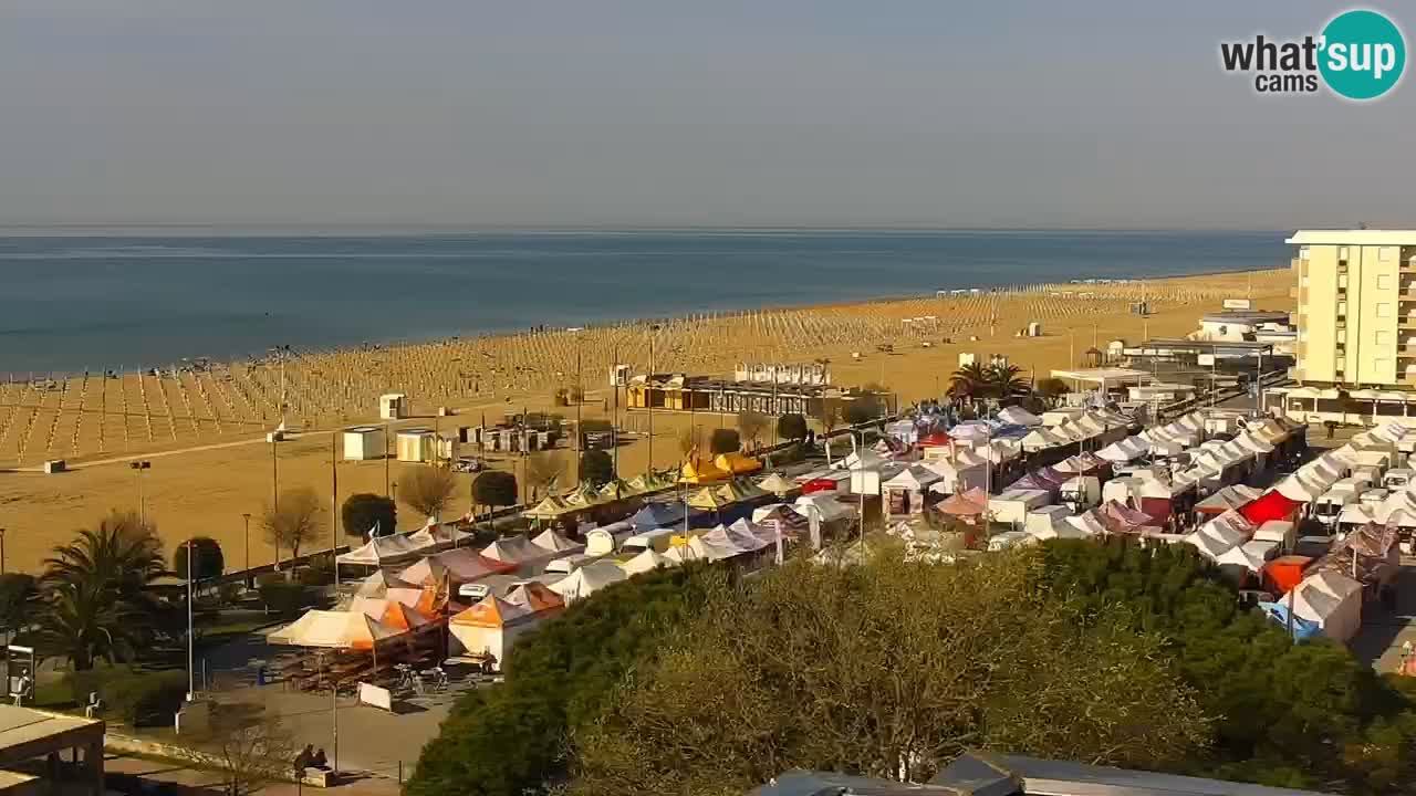 Plaža Bibione Spletna kamera – Italija