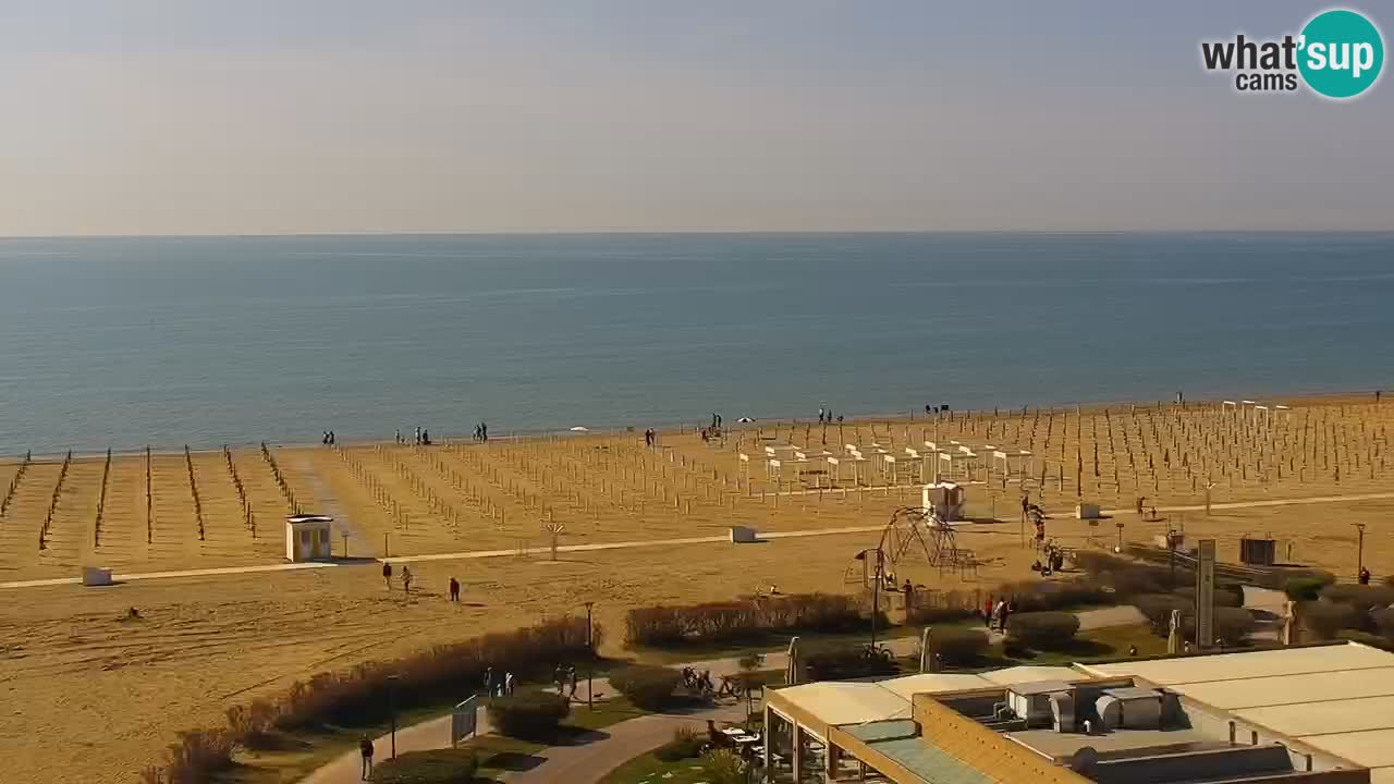 Plaža Bibione Spletna kamera – Italija