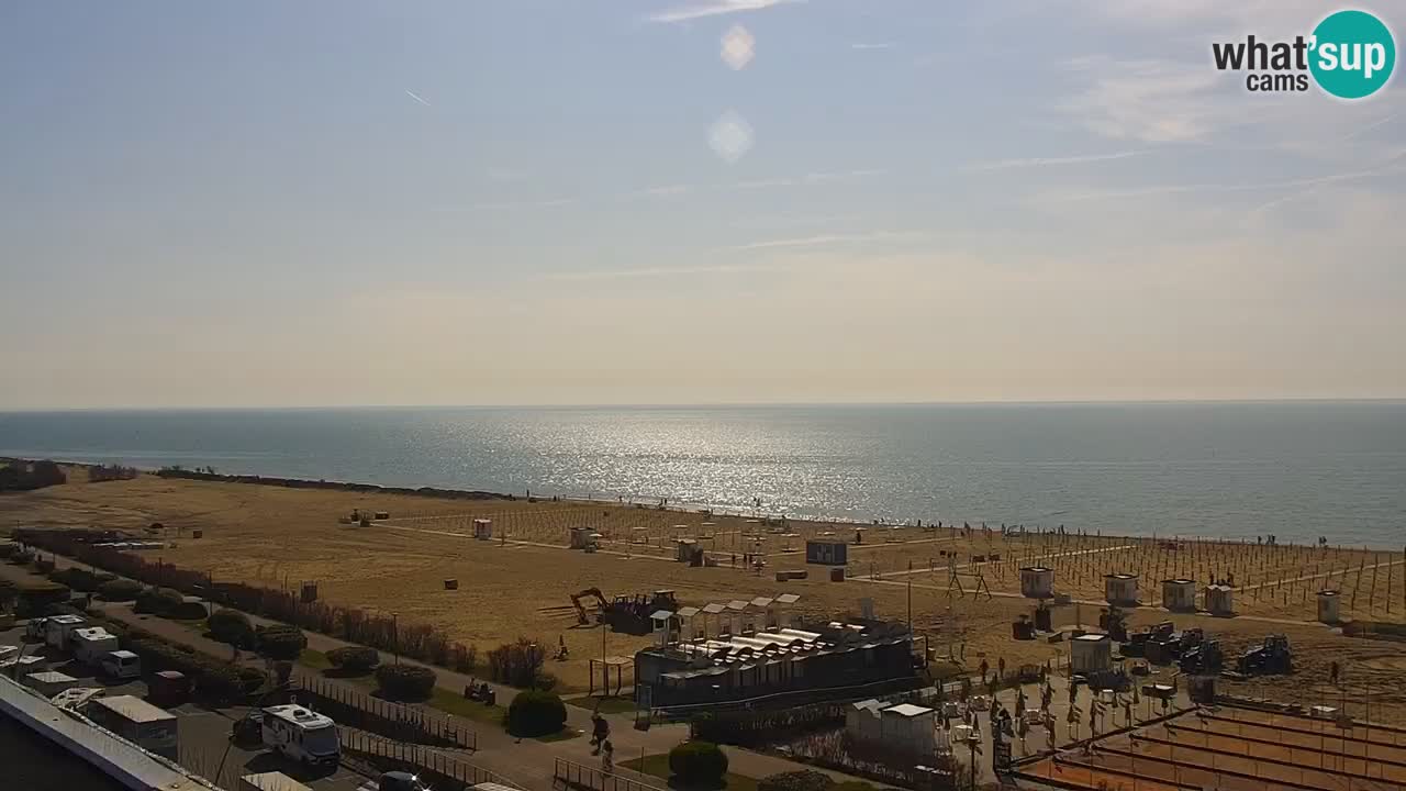 Der Strand von Bibione Webcam – Italien