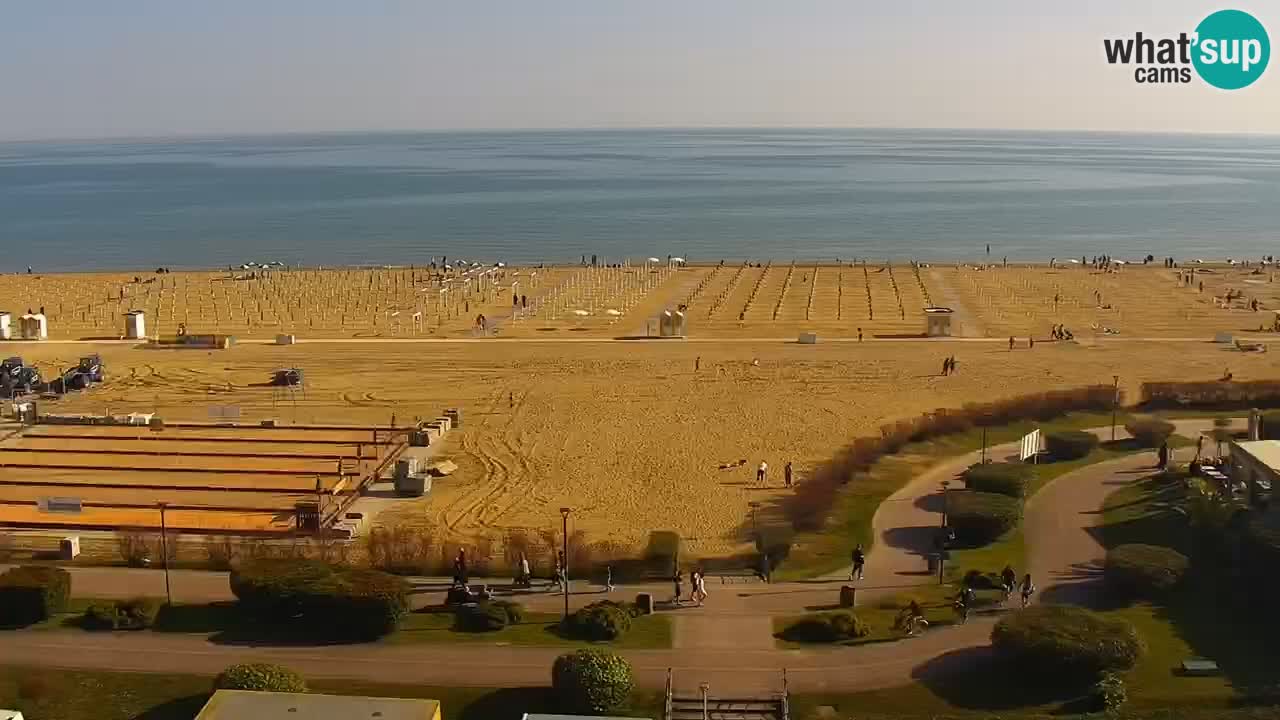 Der Strand von Bibione Webcam – Italien