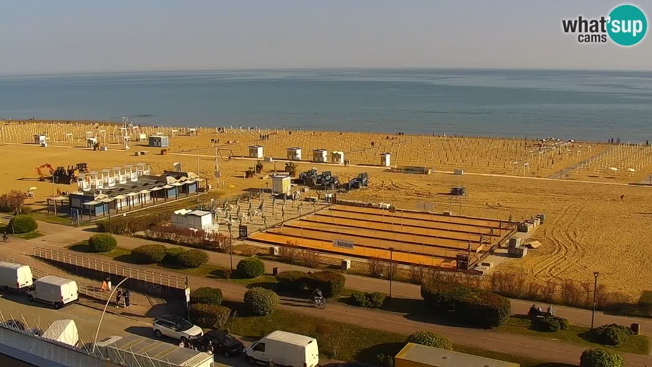 Plaža Bibione Spletna kamera – Italija