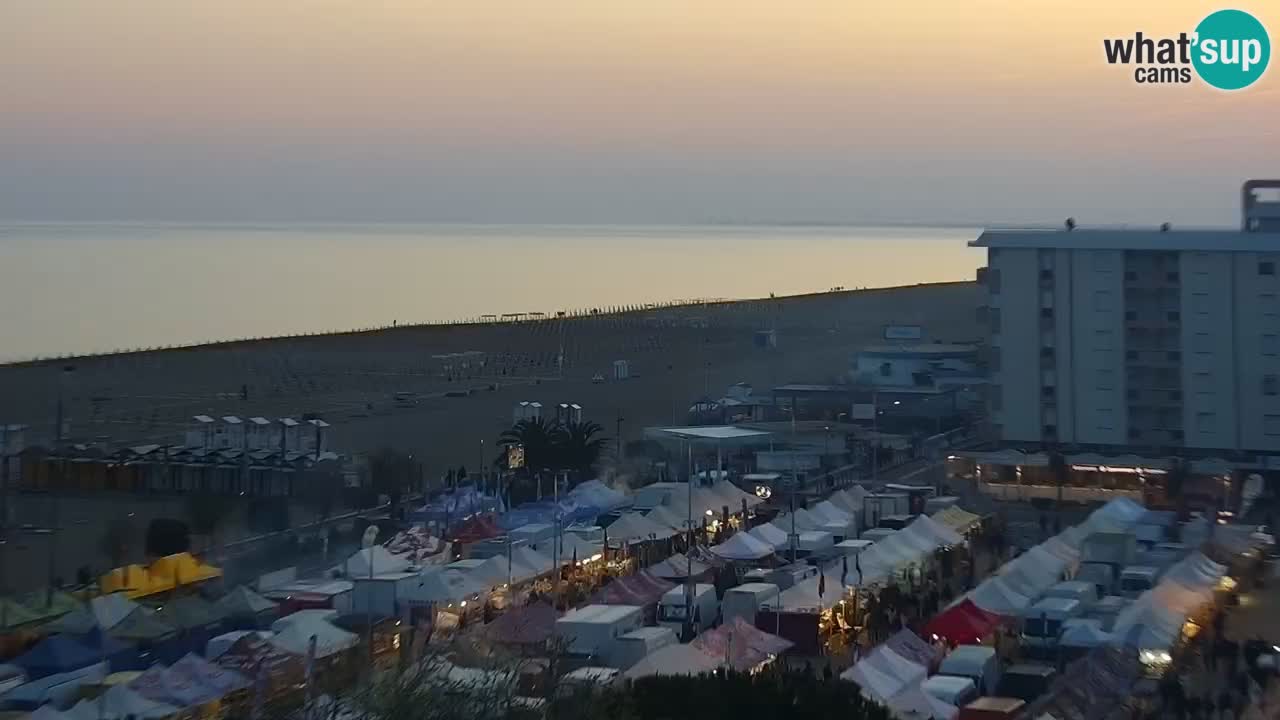 Der Strand von Bibione Webcam – Italien